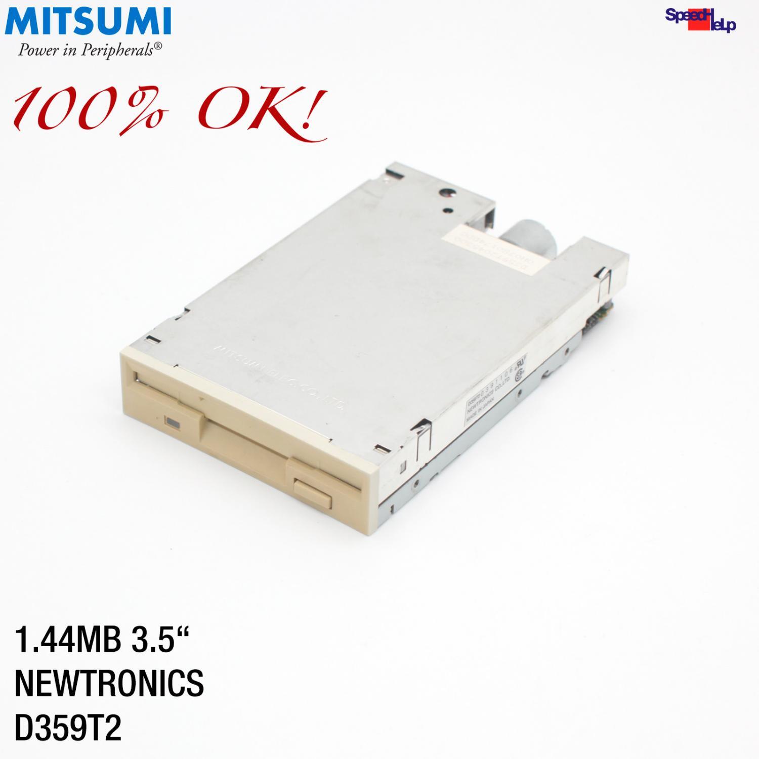 MITSUMI NEWTRONICS DT359T2 3.5" 1.44MB FDD Floppy Drive Jumper 1/0