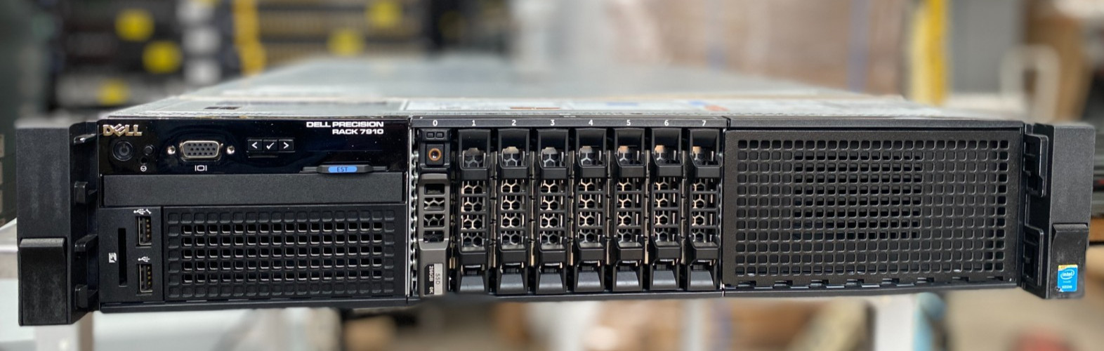 DELL Precision Rack 7910 1x Xeon E5-2620 V3 @2.4Ghz 8Gb Ram No HDD