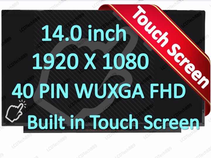 New 14" L42694-ND1 FHD 40 Pin IPS LCD Screen For Hp Elitebook 840 G6 L62775-001