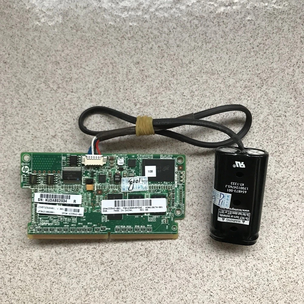 HP 1GB FBWC cache module + battery 633542-001 660091-001 for p222 p420 p421 Card