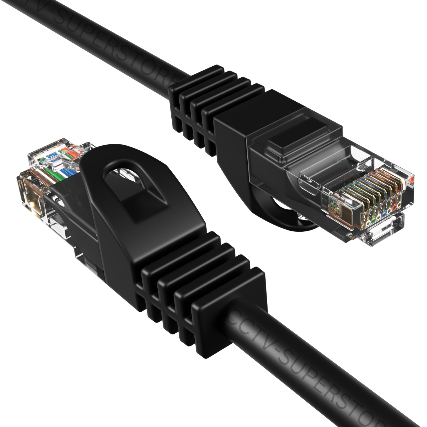 30 pcs 10ft Cat6 Patch Cord Cable Ethernet Internet Network LAN RJ45 UTP Black