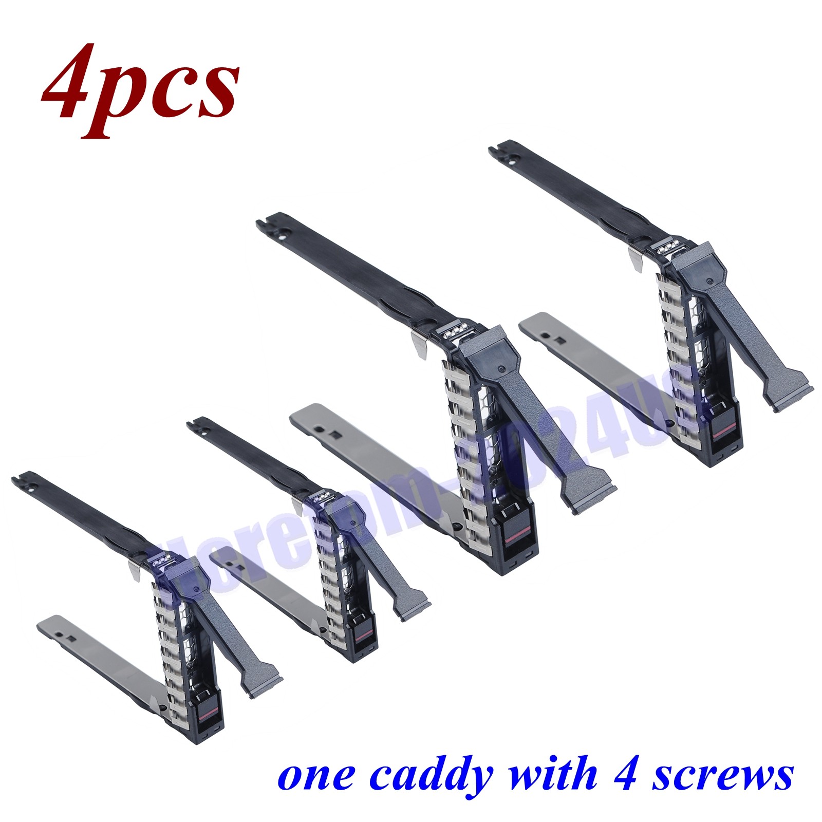 4 Lot 2.5" SFF Hard Drive Tray Caddy For HP DL380 Gen10 Plus, Gen 11 P22892