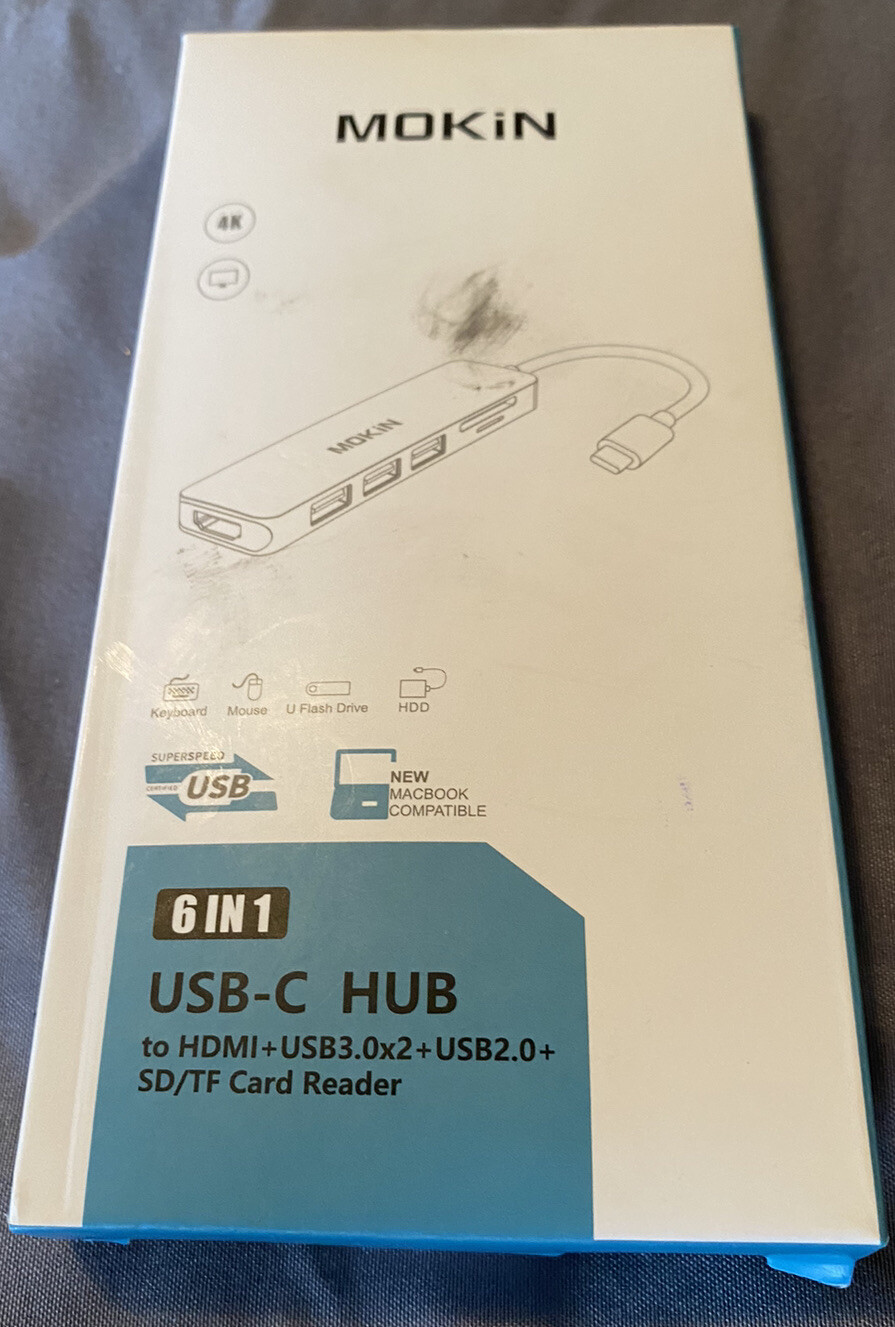 MOKiN 6 In 1 USB Hub 