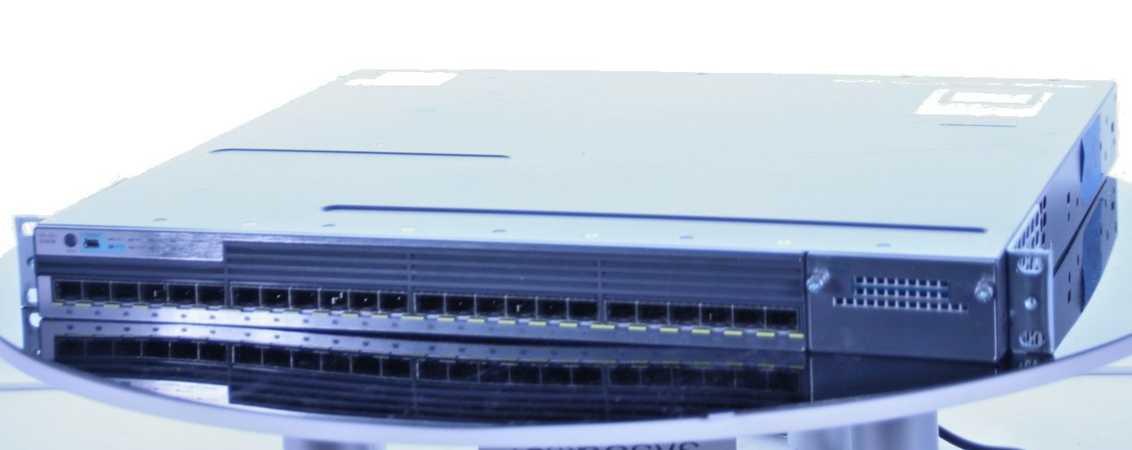 Cisco Catalyst WS-C3750X-48TS-S 48-Port Gigabit SFP Switch C3KX-PWR-350WAC