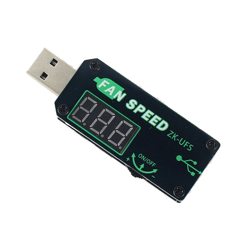 5V 5W USB Fan Governor Speed Controller Adjuster Timer LED Dimming Module