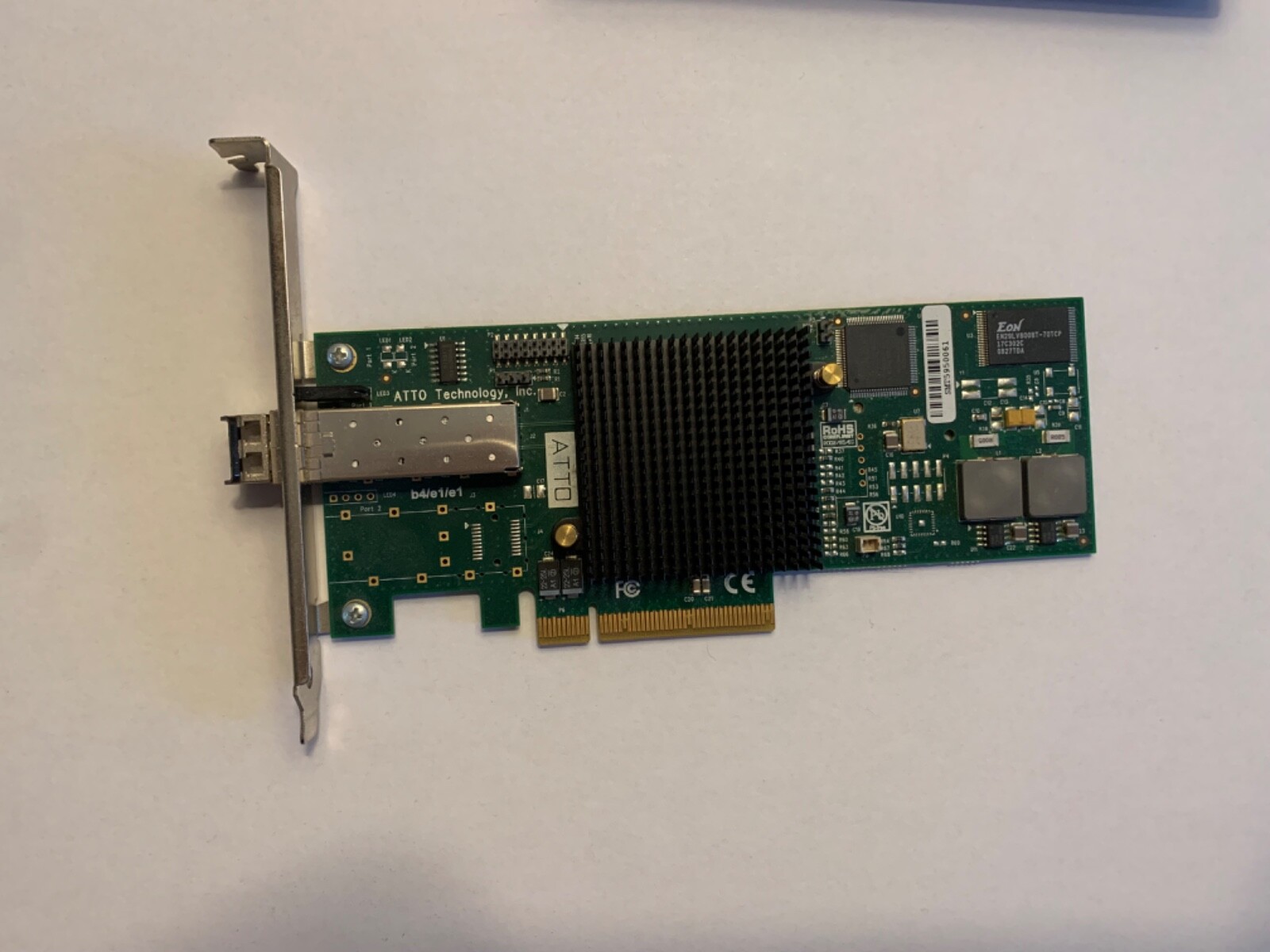 ATTO FC81EN Single-Port PCIe Fibre Optic HBA Card