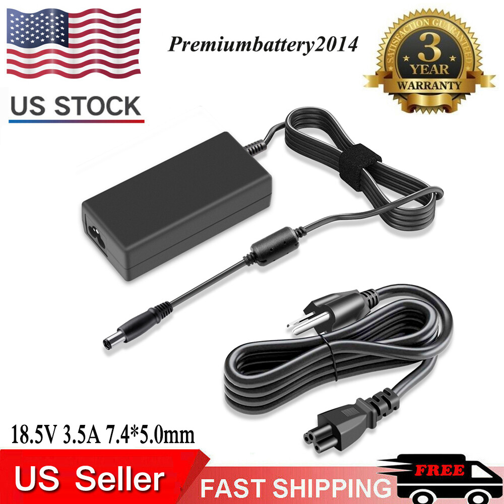 AC adapter Charger for HP Compaq Presario CQ60 CQ61 Laptop Power Supply Cord 
