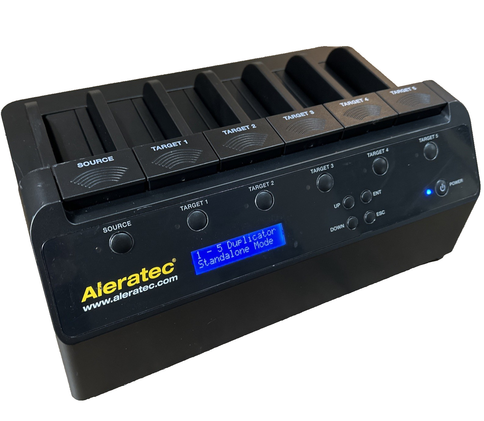 Aleratec 350129 1:5 HDD Copy Dock Advanced Hard Disk Drive Duplicator 