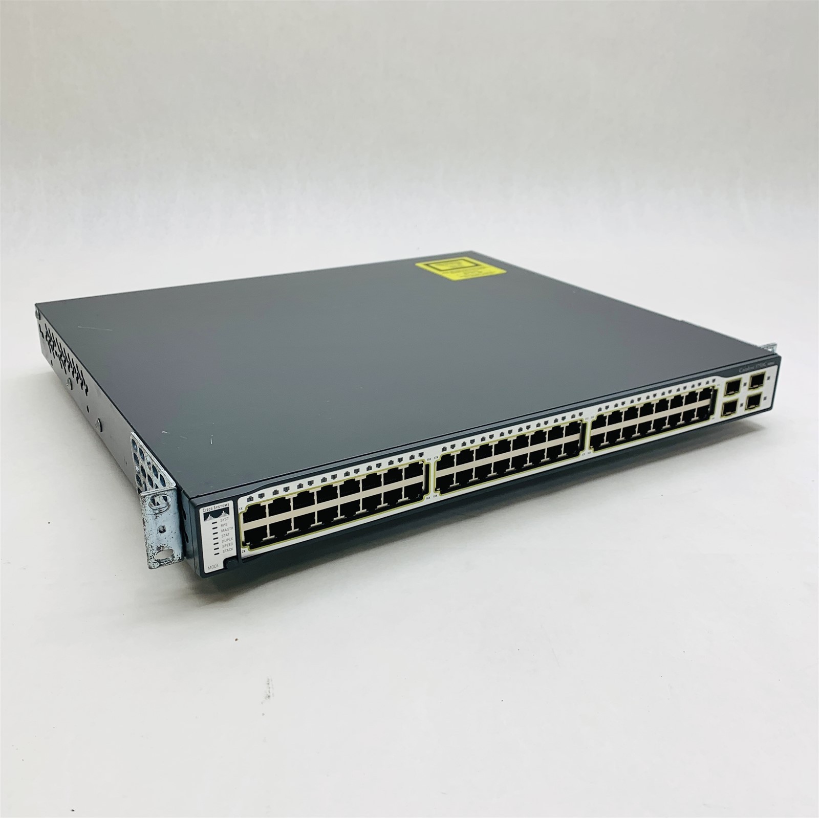 Cisco Catalyst 3750G WS-C3750G-48TS-S 48-Port Gigabit Network Ethernet Switch