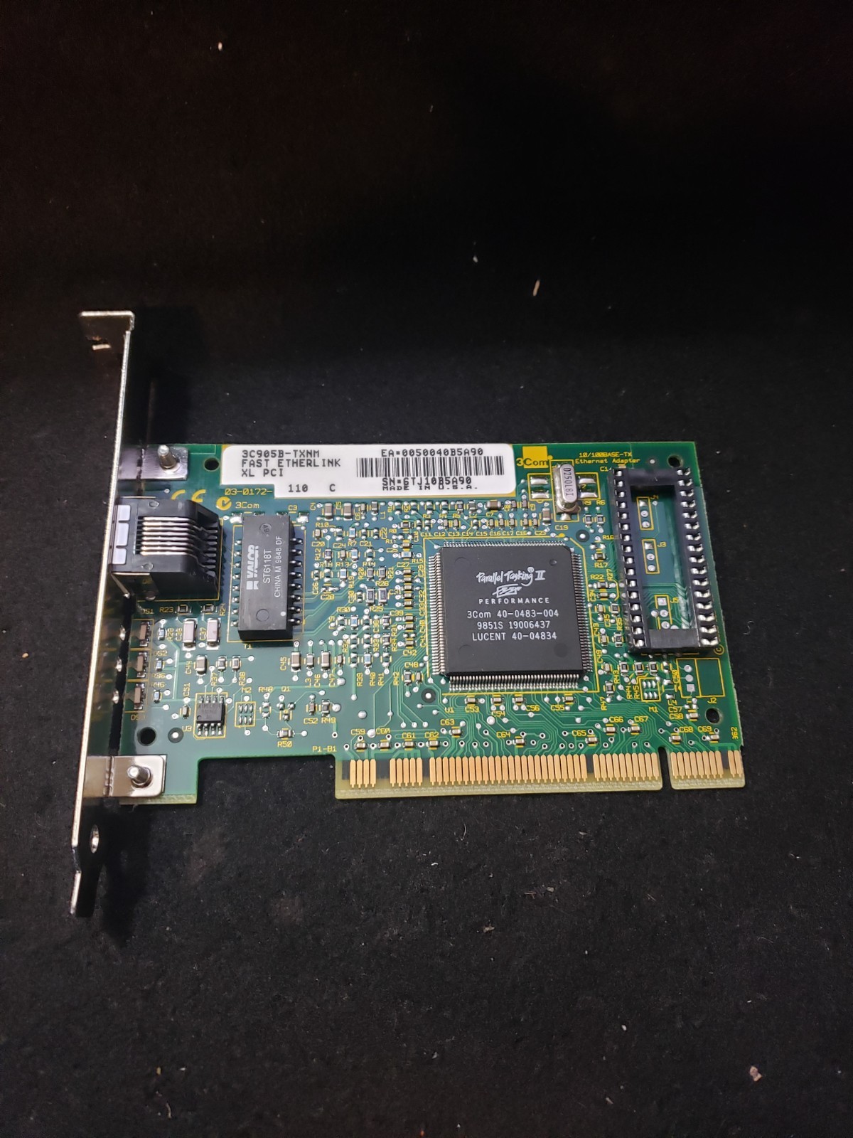 3Com 3C905B-TXNM FastEtherLink 10/100 Base-TX Ethernet Card 