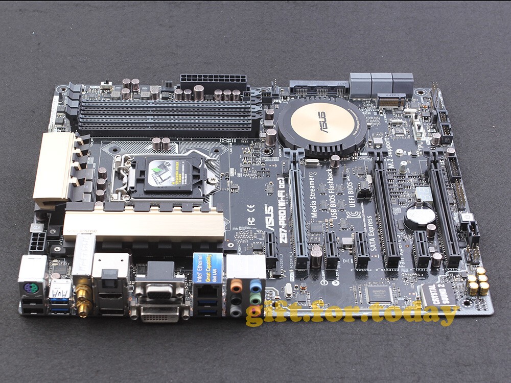 ASUS Z97-PRO (Wi-Fi ac) LGA 1150 Intel Z97 SATA6Gb/s USB3.1 Motherboard With I/O