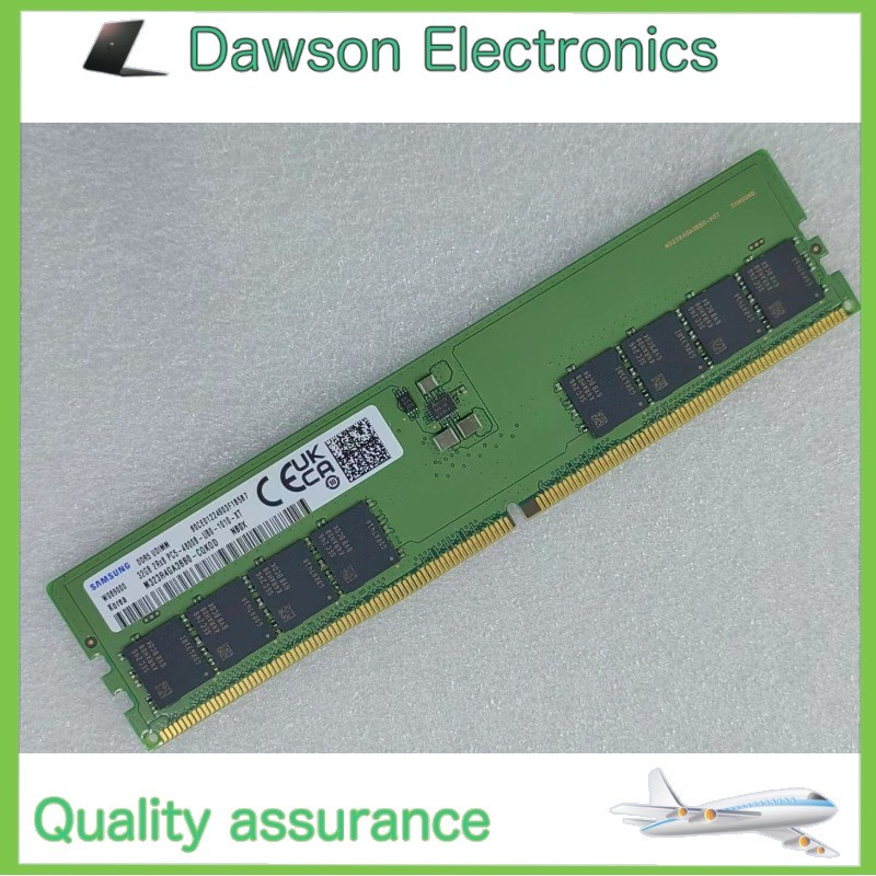 Samsung 32GB DDR5 4800 UDIMM PC5-4800B-UB0 M323R4GA3BB0-CQKOD 288pin Desktop RAM