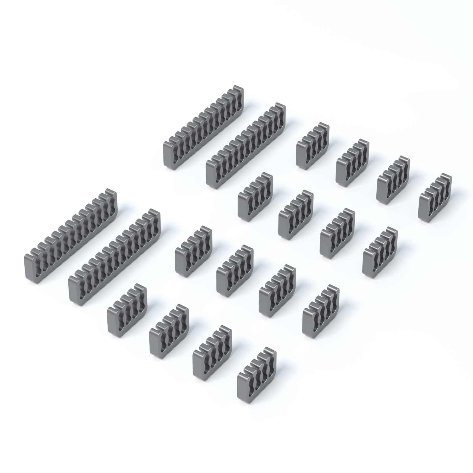 Pc Cable Combpsu Cables Combs Kit For Extension Cable Management 24 Pcs Set 12vh