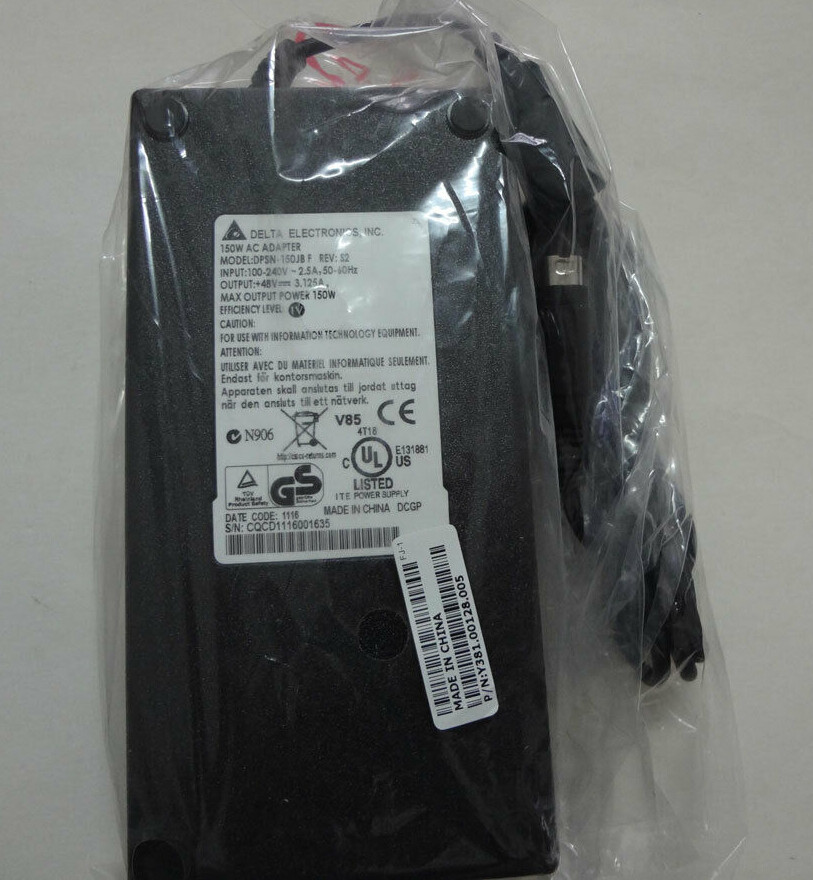 Genuine 48V 3.125A 150W Charger Delta DPSN-150JB F AC Power Adapter