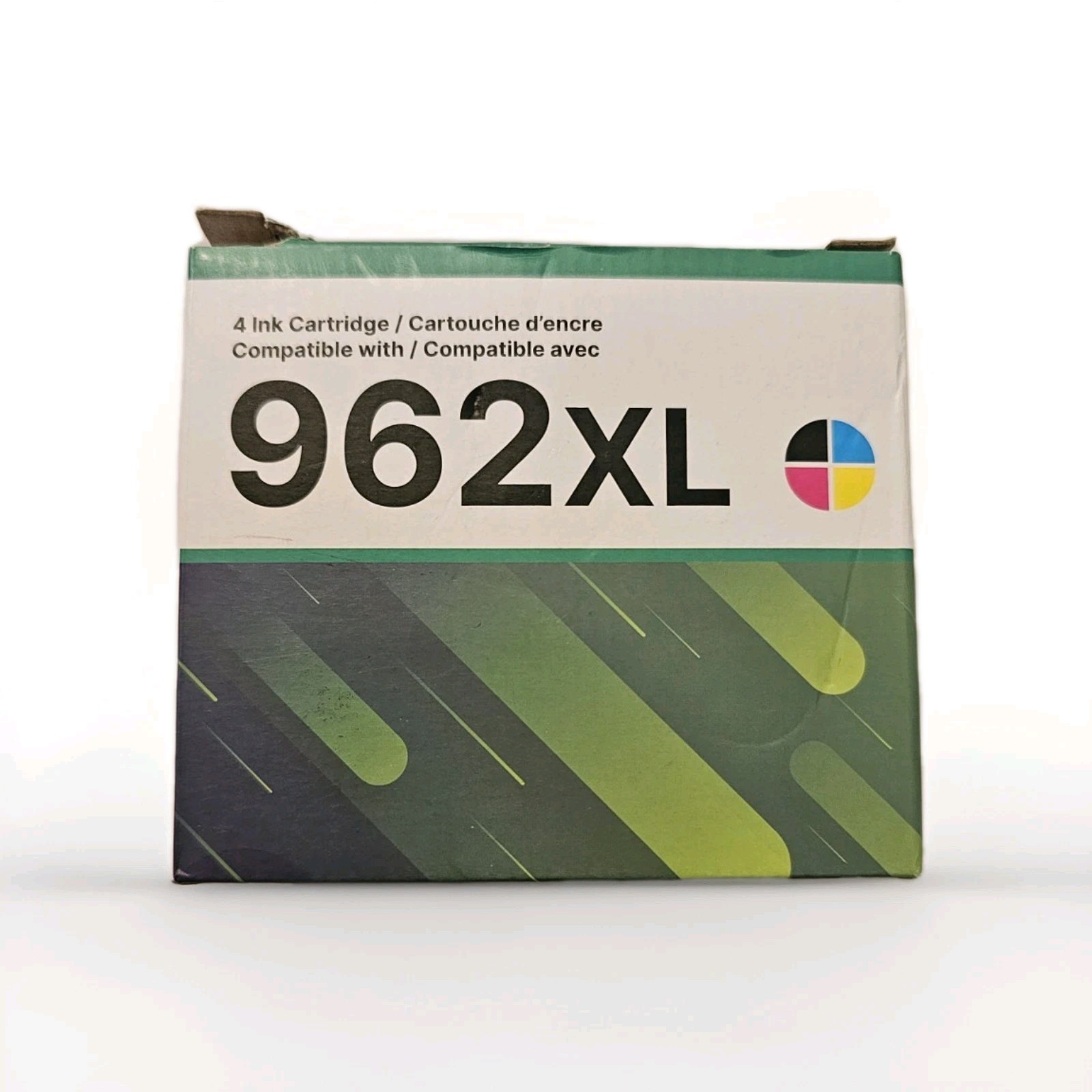 EZ Ink 962XL Ink Cartridge 4-Pack for HP Printers CMYK Exp 09/28/2028