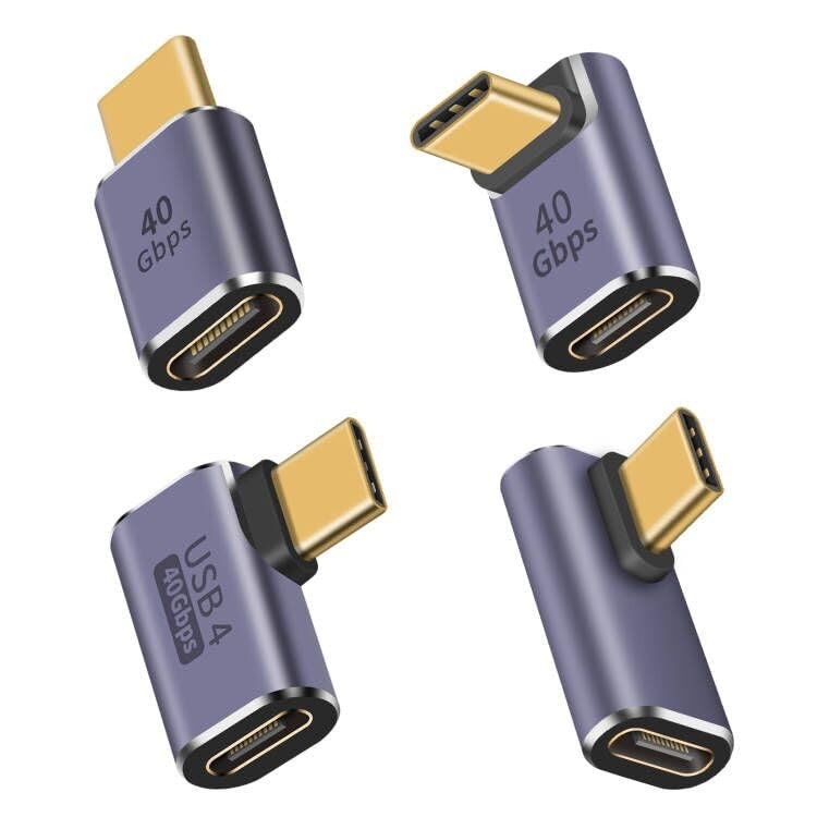 Duttek Right Angle USB C Adapter 4 Styles