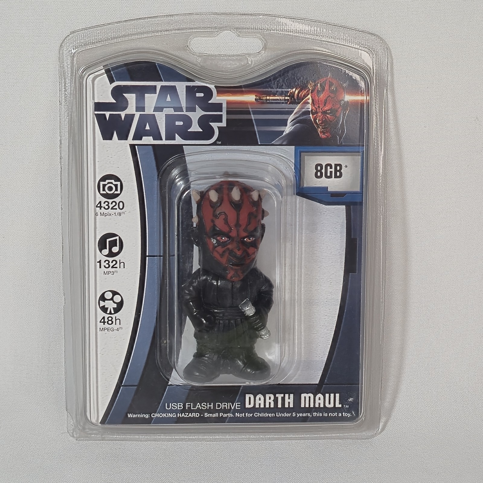 Tyme Machines Lucasfilm Star Wars Darth Maul 8GB USB Flash Drive - New