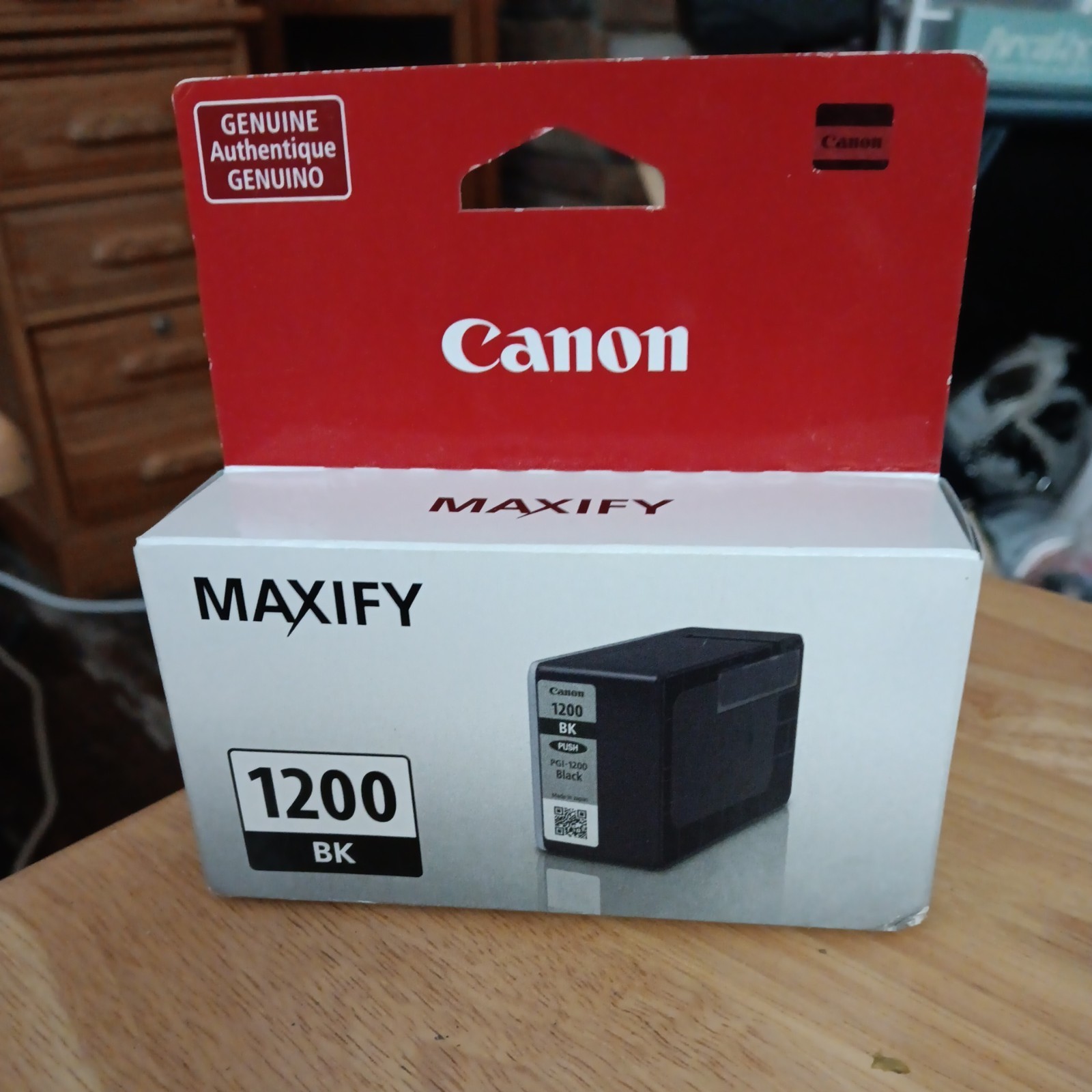Genuine Canon Maxify 1200 Cartridge Black 12824-1M8