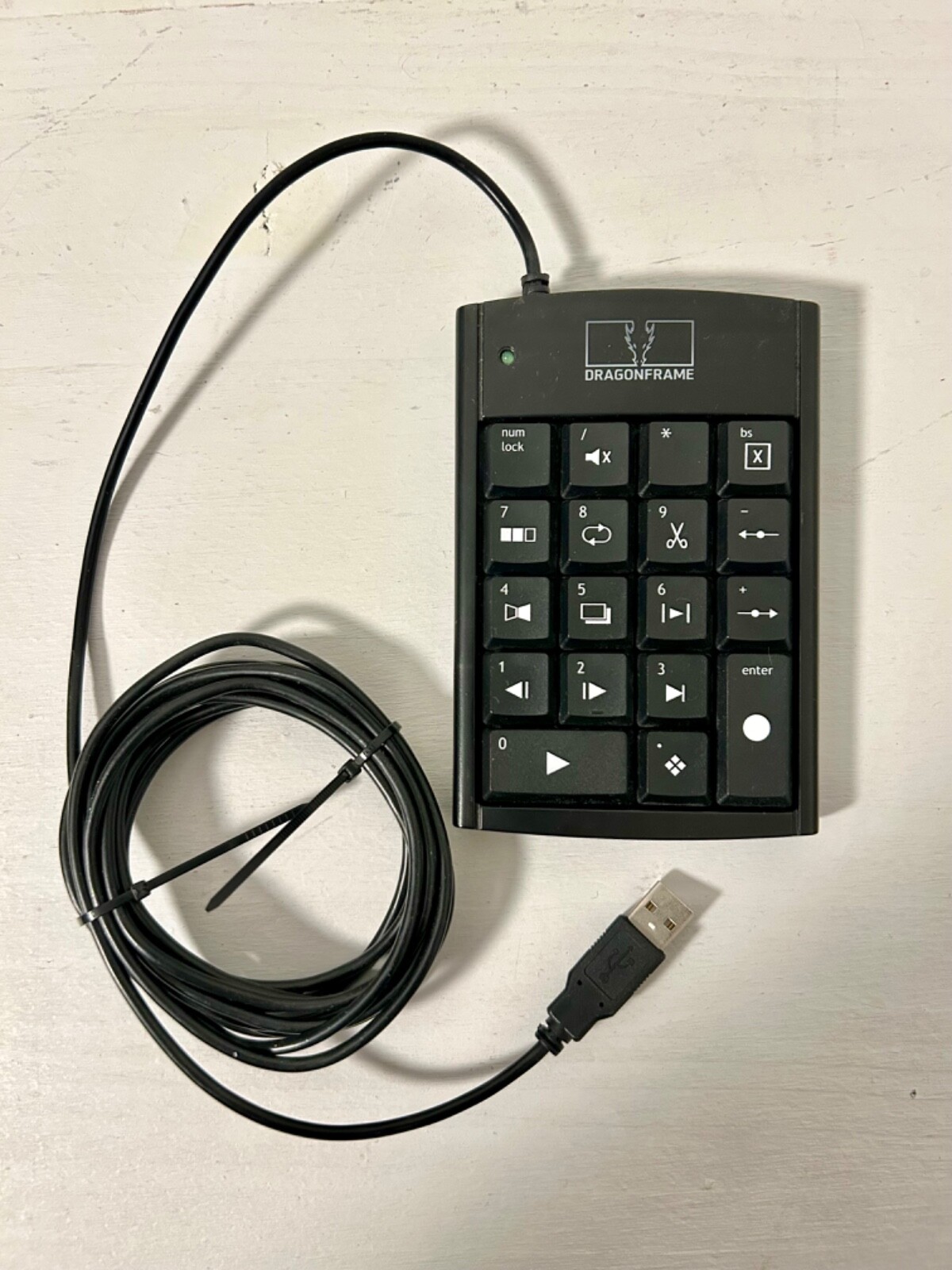 Dragonframe 4 DZED USB Keypad Controller DFK02 Stop Motion Animation No Software