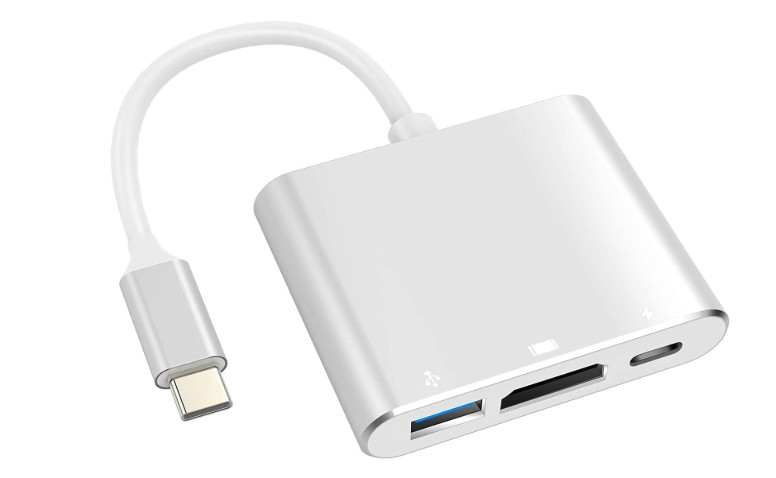 USB C to HDMI Adapter 4K Multiport AV Converter for MacBook Pro/Air,