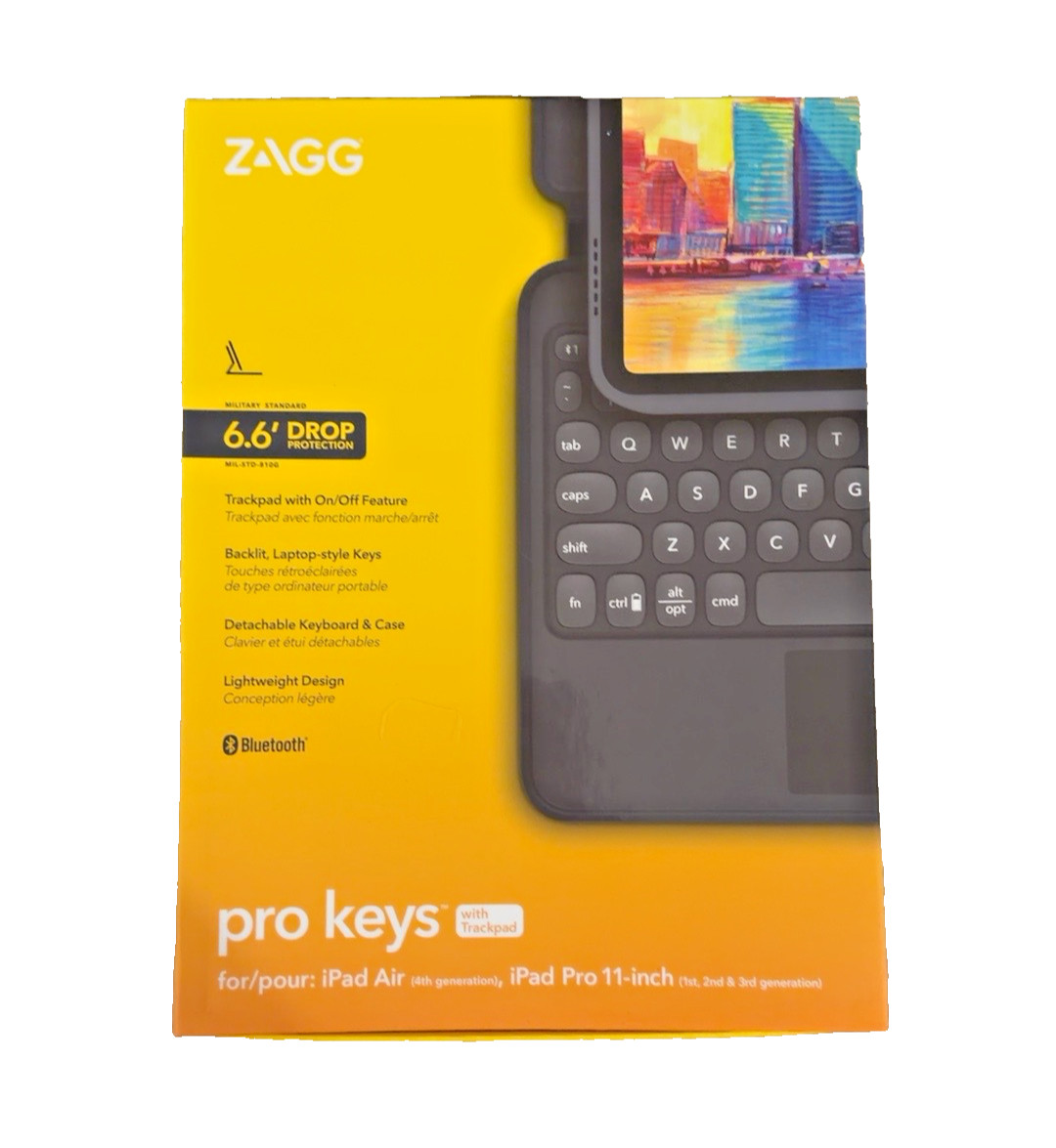 ZAGG Pro Keys with Trackpad iPad Pro 11” / iPad Air 4th Gen