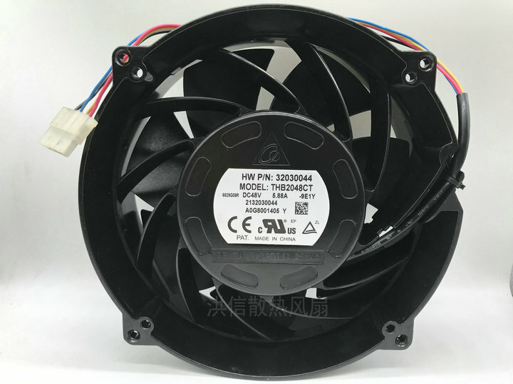 1 PCS DELTA Fan THB2048CT DC 48V 5.88A 20070 20CM 4 Pin For HUA server