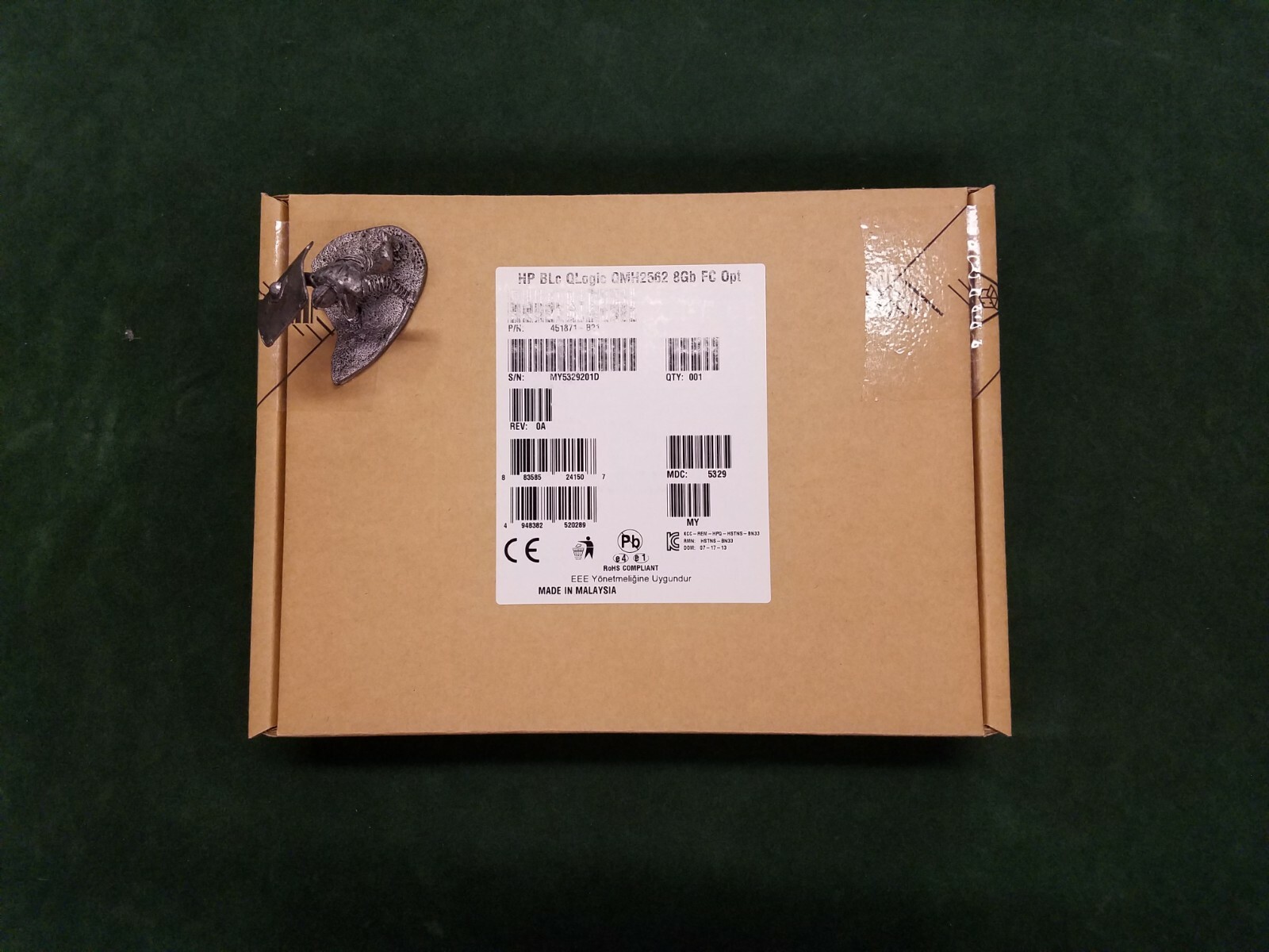 451871-B21 NEW F/S HP QLogic QMH2562 8GB dual port (455869-001)