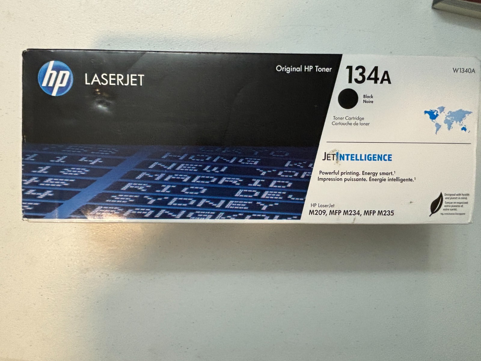 HP 134A Black Toner Cartridge W1340A Genuine OEM Factory Brand New Sealed