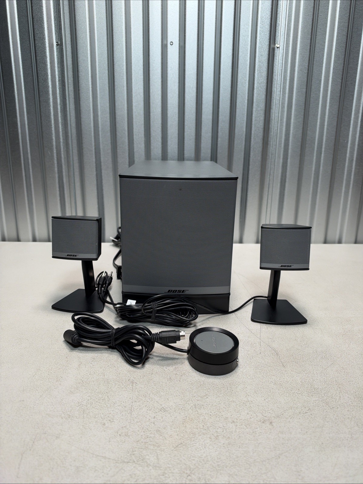 Bose Companion 3 Series II Multimedia Speaker System w/ Control Pod Subwoofer