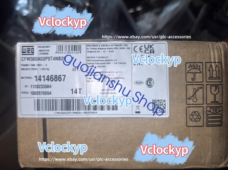 1PCS NEW WEG CFW300A03P5T4NB20 Frequency converter Fast Shipping Via Fedex/DHL