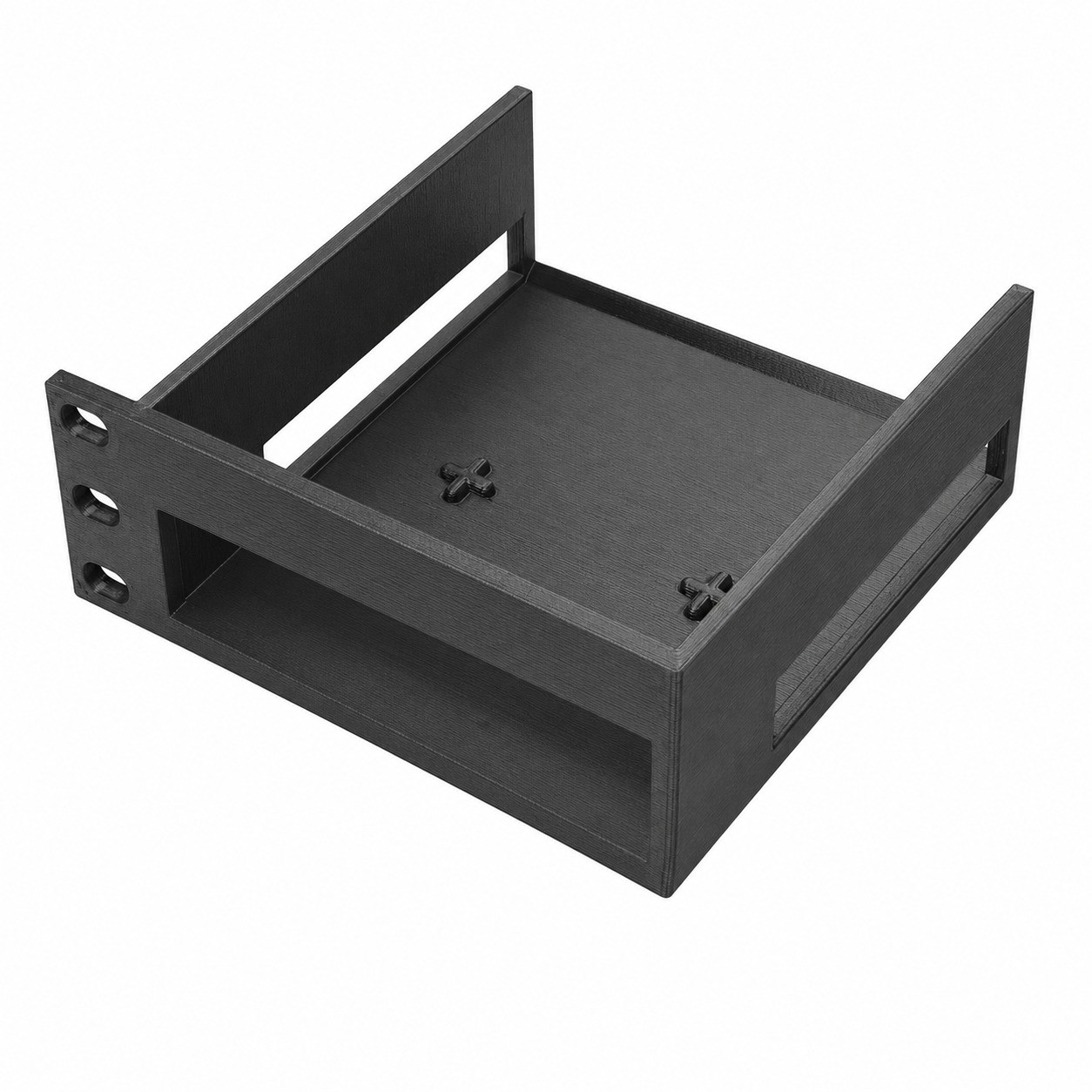 3D Printed Custom 1U Rack Mount Bracket for TP-Link Omada OC220 Controller