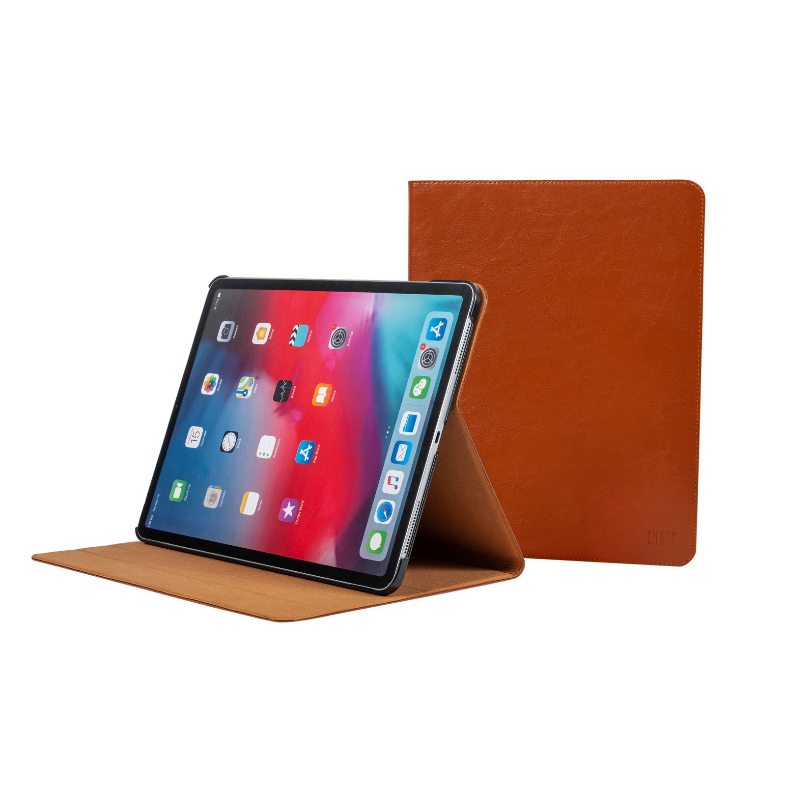 iPad Pro 11" First Gen 2018 Genuine Cowhide Leather Stand Case Cover 