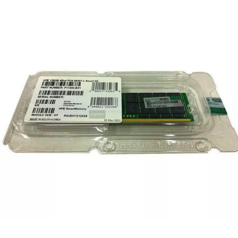 P11040-B21 P11057-0A1 HPE 4DRx4 128GB DDR4 PC4-2933Y LRDIMM Server RAM Memory