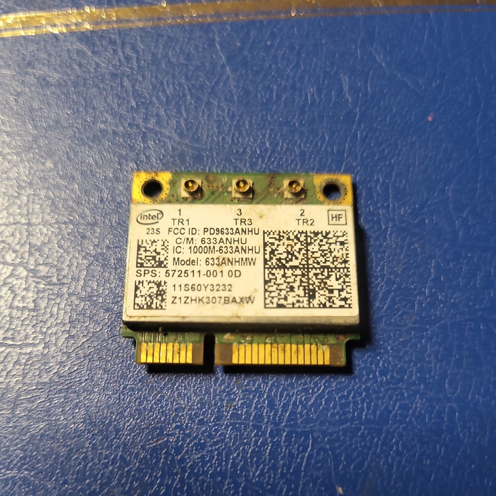 Intel Centrino Ultimate-N 6300 wireless WiFi card A/B/G/N HP 633ANHMW 60Y3233 