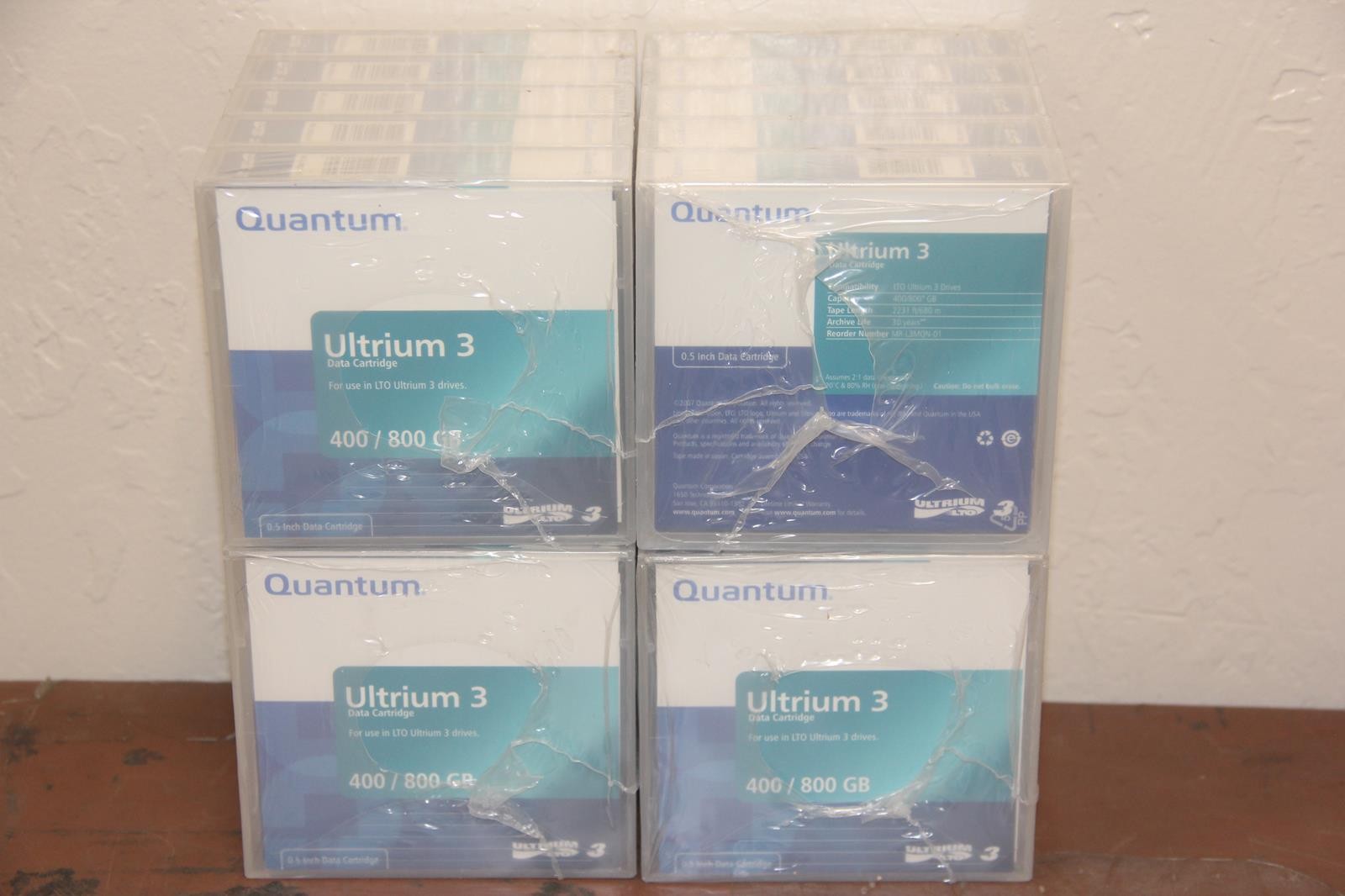 Lot of 20 QUANTUM ULTRIUM3 LTO-3 400/800GB Data Cartridges NEW