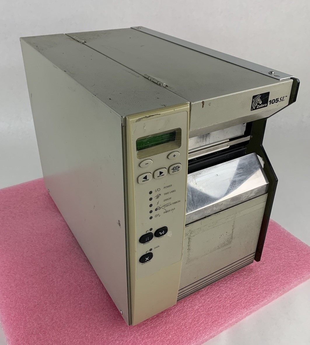Zebra 105SL 10500-2001-2000 200DPI Industrial Thermal Label Printer LP/TLP