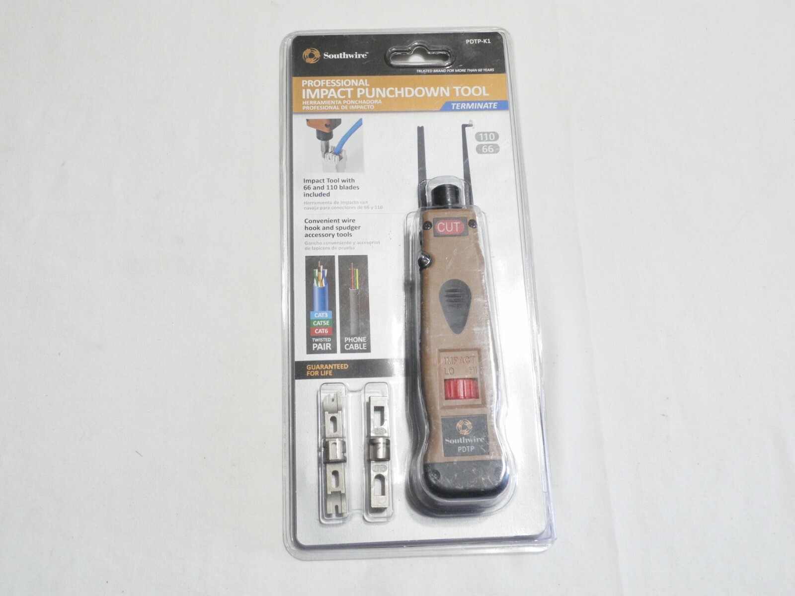 Southwire Tools & Equipment PDTP-K1 Professional Impact Punchdown Tool