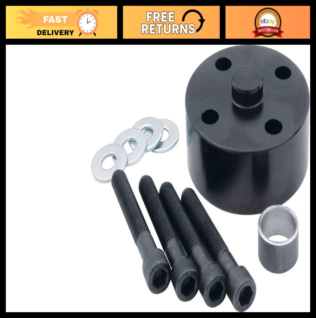 1" Fan Spacer Kit for Improved Cooling, Adjustable Height, Easy Installation