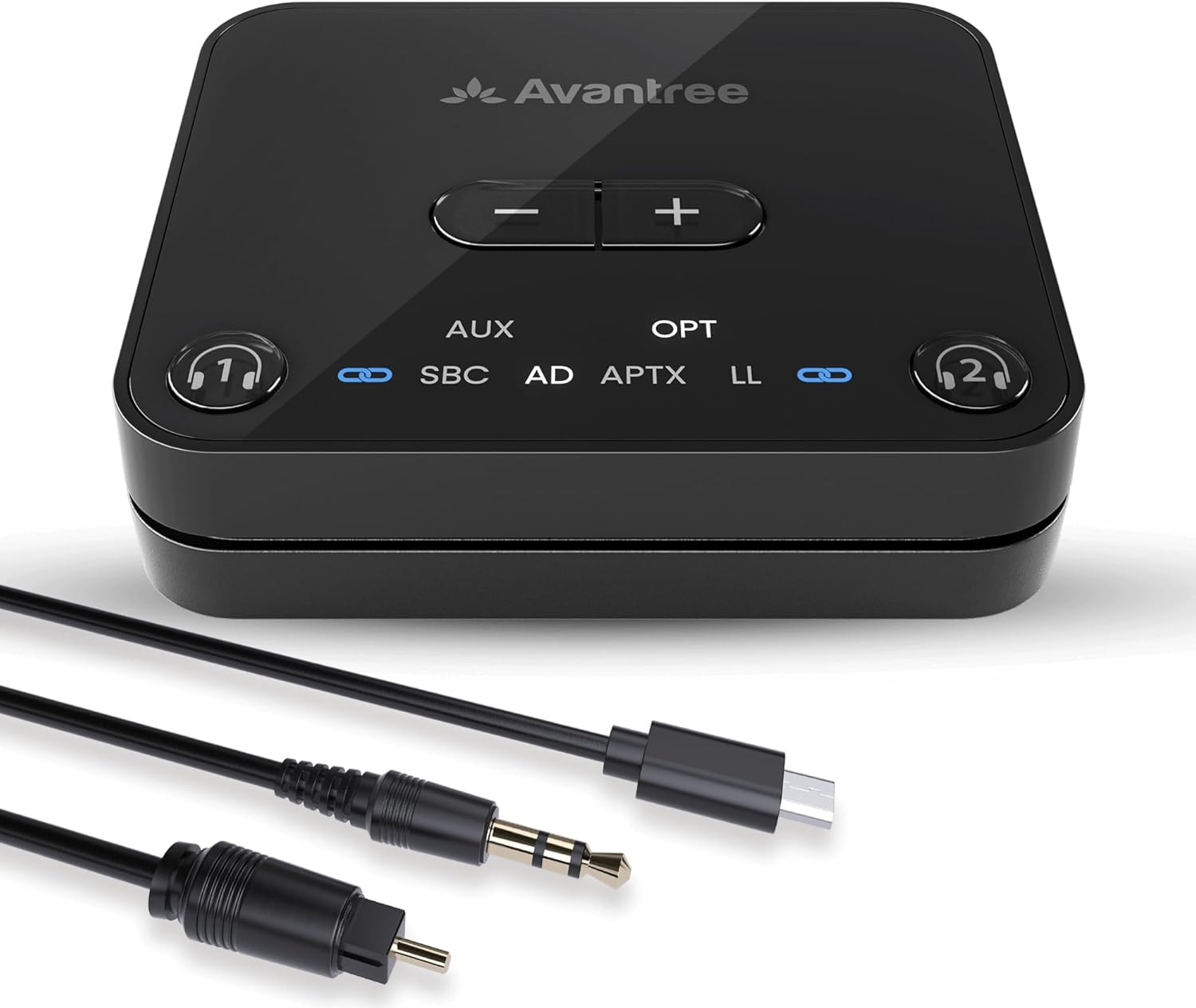 Avantree Audikast 3 – Bluetooth TV Transmitter for 2 Headphones