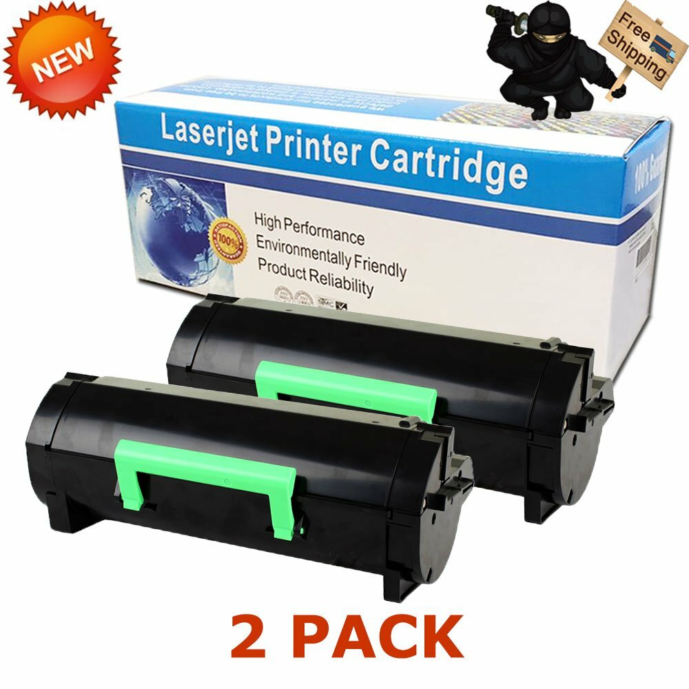2 PK 2360 Toner Cartridge for Dell B2360D B2360DN B3460DN B3465dn B3465dnf M11XH