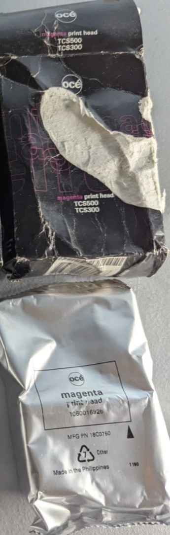 OCE MAGENTA Print Head TCS300 TCS500 - OCÉ Genuine 