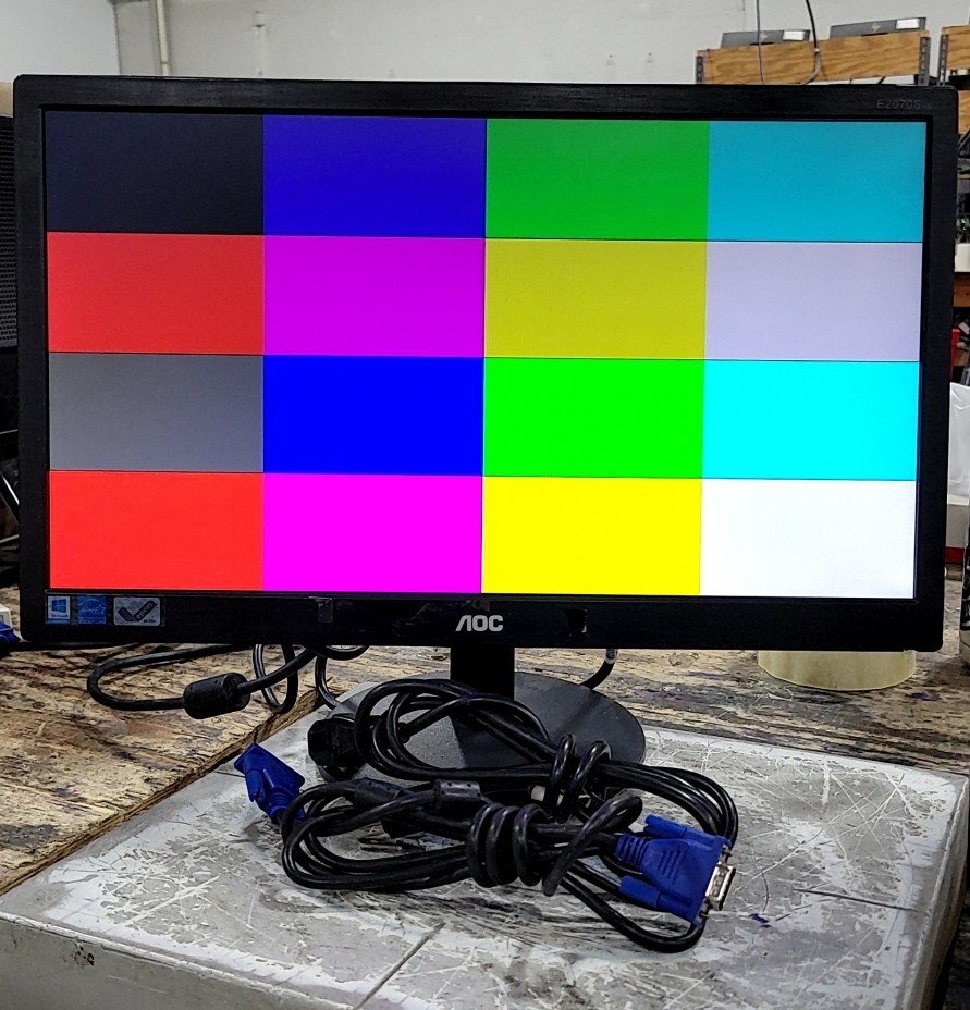 AOC e2070swn 195lm00003 LCD Monitor 19.5" VGA