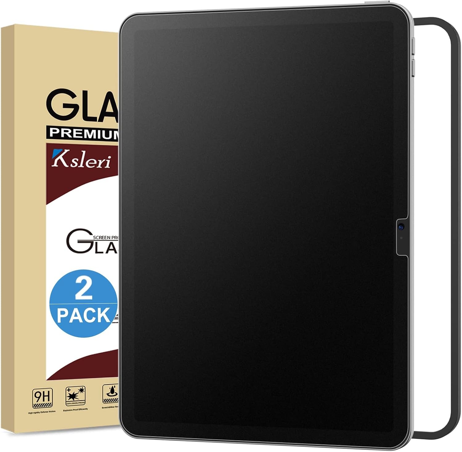 2 Pack Matte Glass Screen Protector for iPad A16 11 Inch & 10th Gen Anti Glare