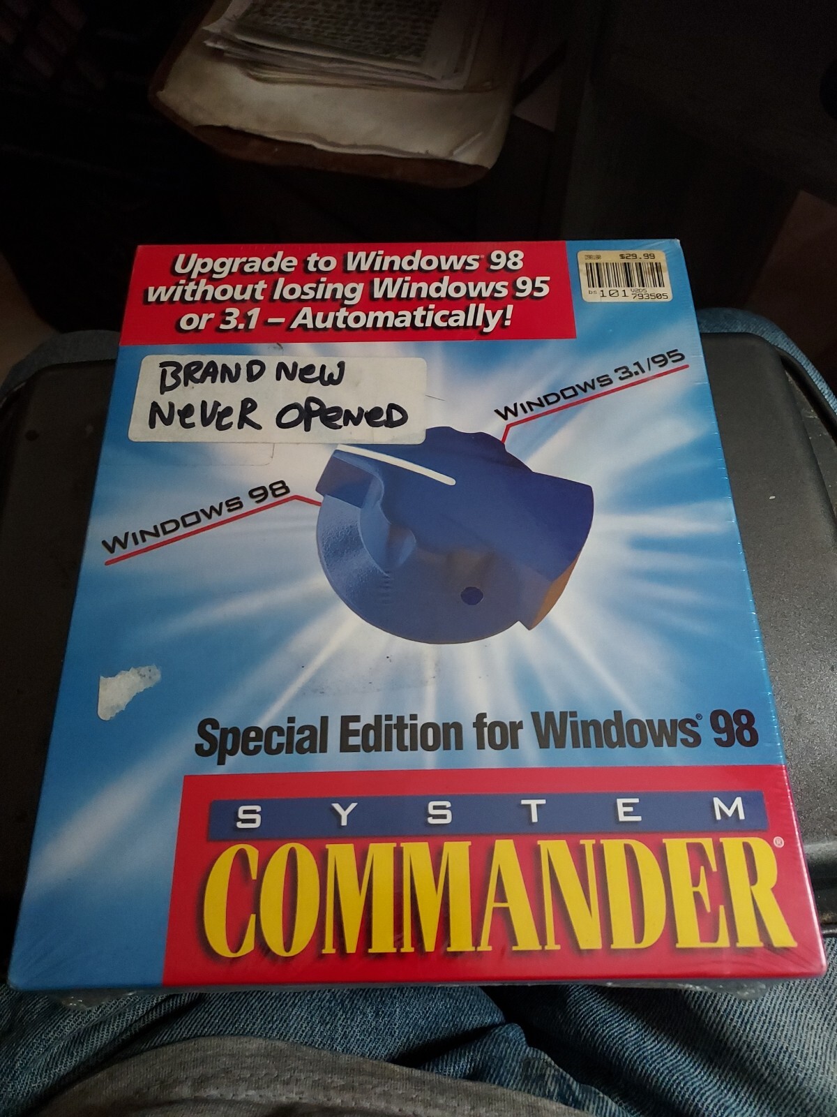 RZ SYSTEM COMMANDER SPECIAL EDITION FOR WINDOWS 98 BRAND NEW IN BOX