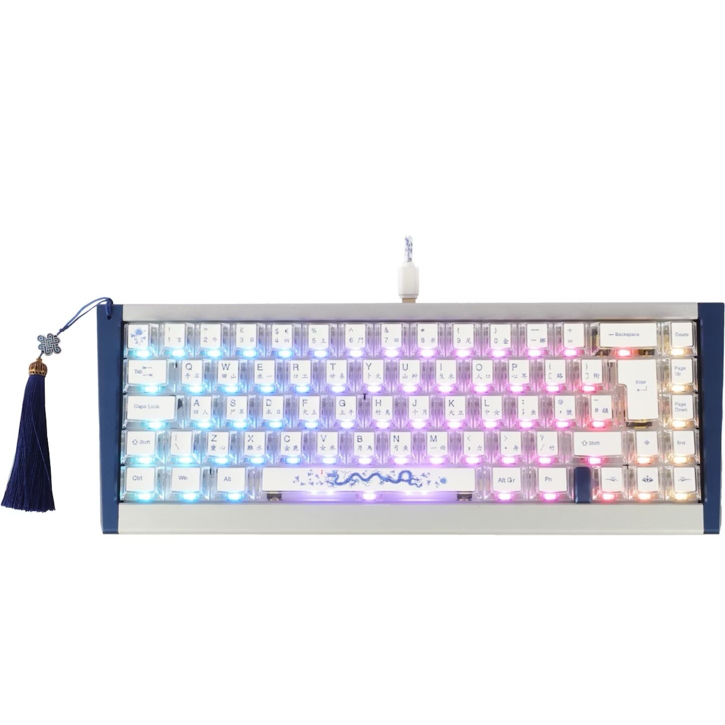 Ducky Year of the Dragon 2024 Zodiac Aluminum 65% Hotswap RGB Keyboard