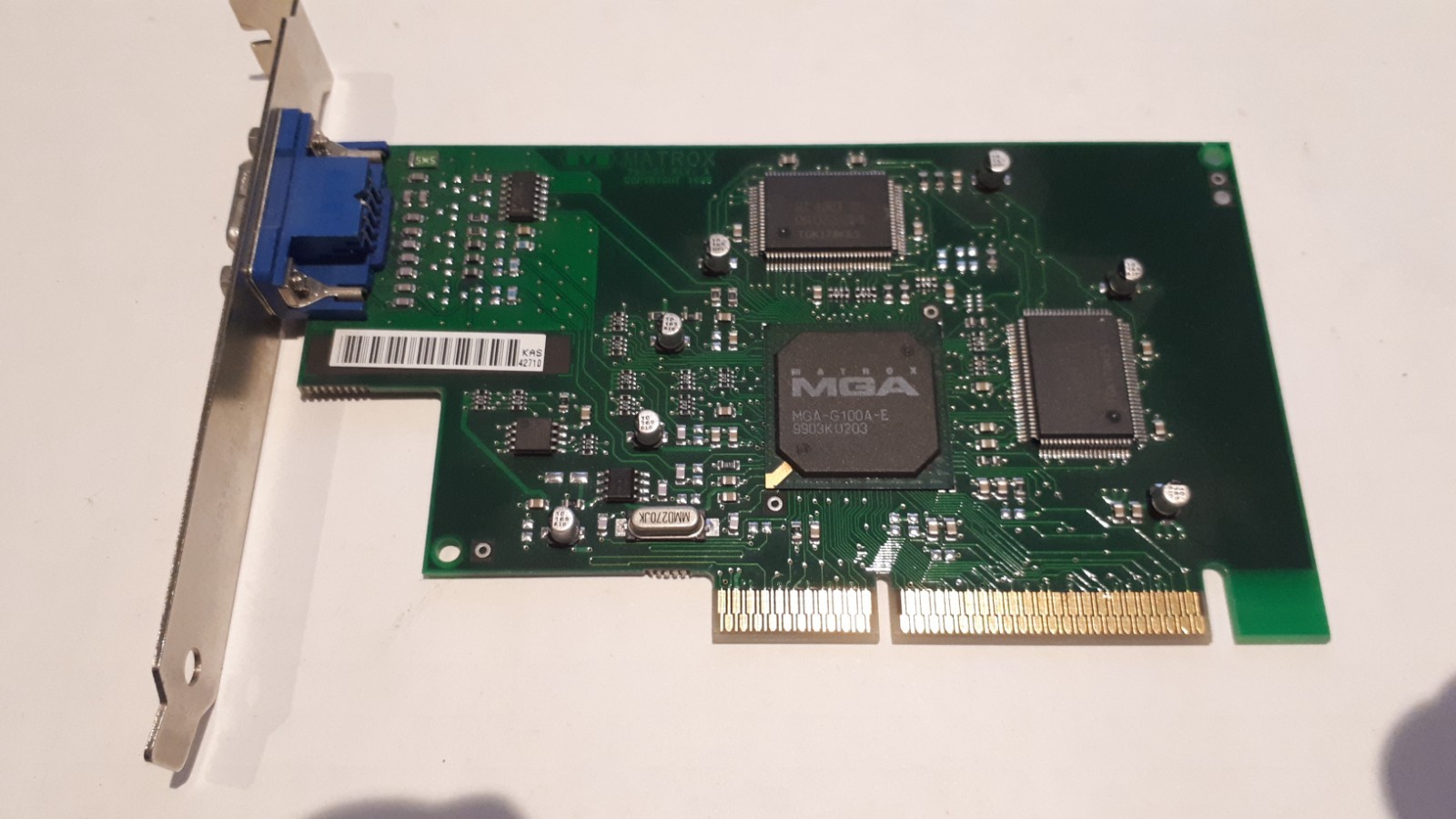 Matrox Productiva G100A 4MB AGP Graphics Card (or Matrox MGA G100)