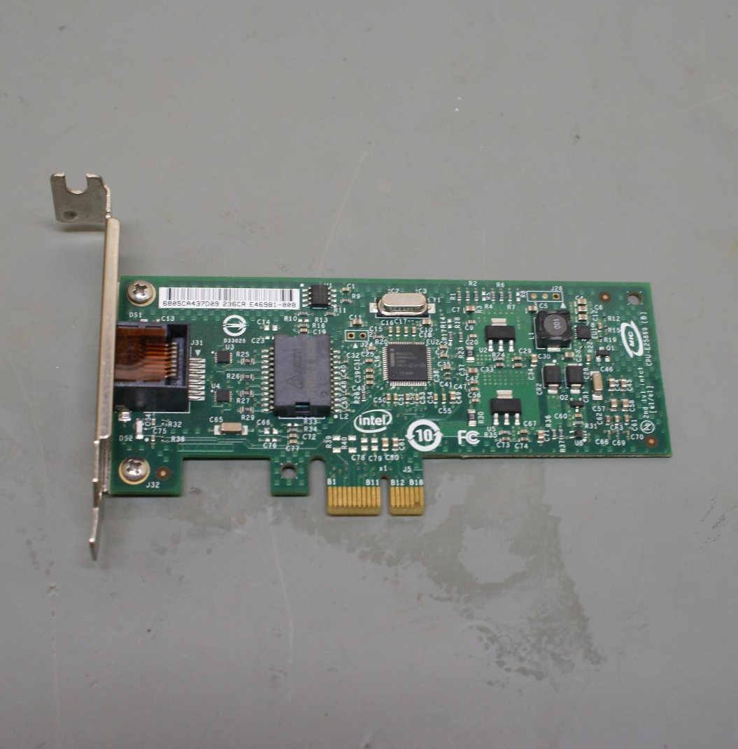 CPU-E98152 (B) Intel GigaBit CT Desktop Adapter Network Card   1K