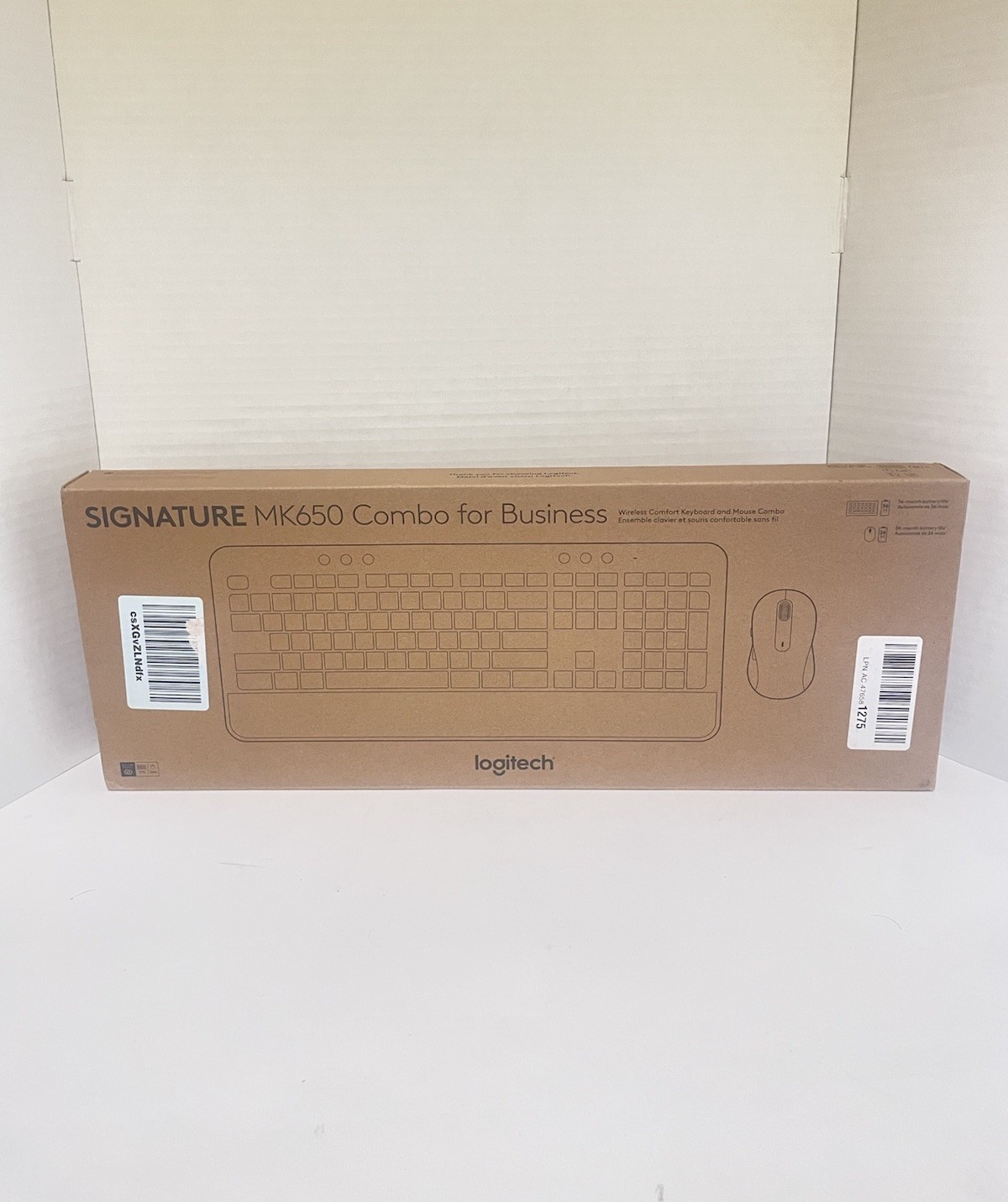 Logitech Signature MK650 Combo Black Wireless Mouse & Keyboard
