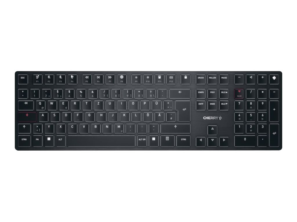 G8U-27000LTBDE-2 Cherry KW X ULP Backlit Keyboard ~D~