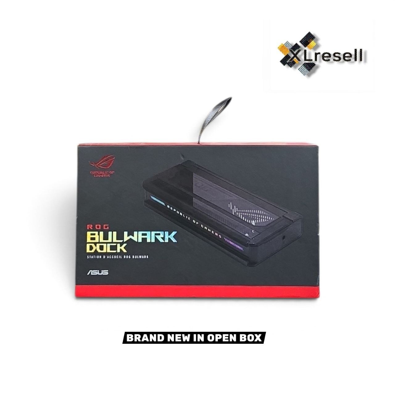 ASUS ROG Bulwark 7-in-1 Charging Dock for ROG Xbox Ally HDMI 2.1 USB-C Black